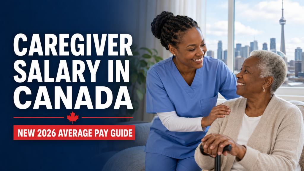 Average salary in Canada for caregivers: New 2026